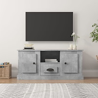 vidaXL Tv-bänk betonggrå 100x35,5x45 cm konstruerat trä