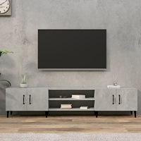vidaXL TV-skåp betonggrå 180x31,5x40 cm konstruerat trä
