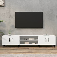 vidaXL TV-skåp vit 180x31,5x40 cm konstruerat trä