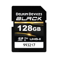 DELKIN Delkin SDXC BLACK Rugged UHS-II R300/W250 (V90) 128GB (new)