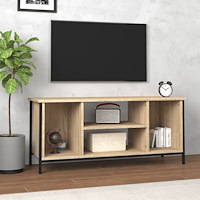 vidaXL Tv-bänk sonoma-ek 102x35x45 cm konstruerat trä