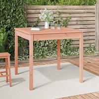 vidaXL Trädgårdsbord 82,5x82,5x76 cm massivt douglasträ