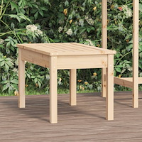 vidaXL Trädgårdsbänk 80x44x45 cm massiv furu