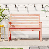 vidaXL Trädgårdsbänk 109x48x91,5 cm massivt douglasträ