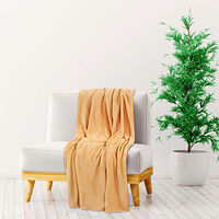 vidaXL Filt desert mist 130x170 cm polyester