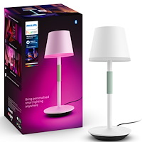 Philips HUE Go Portabel bordslampa Vit/Salviagrön