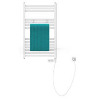 EISL EISL Badrumselement med timer vit 80x50x15 cm
