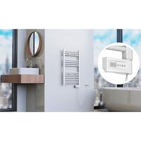 EISL EISL Badrumselement med timer vit 80x50x15 cm