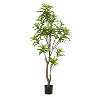 Emerald Emerald Konstväxt Dracaena-träd 155 cm grön