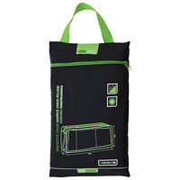 ProGarden ProGarden Överdrag för trädgårdsdynor 130x32x50 cm svart