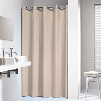 Sealskin Sealskin Duschdraperi Coloris 180x200 cm beige