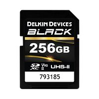 DELKIN Delkin SDXC BLACK Rugged UHS-II R300/W250 (V90) 256GB (new)