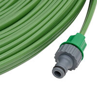vidaXL Sprinklerslang 3 kanaler grön 22,5 m PVC