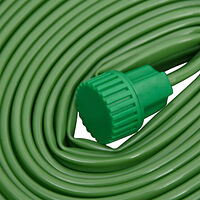 vidaXL Sprinklerslang 3 kanaler grön 22,5 m PVC