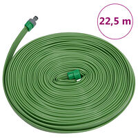 vidaXL Sprinklerslang 3 kanaler grön 22,5 m PVC