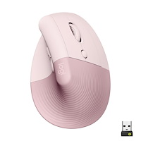 Logitech Logitech Lift datormöss högerhand Trådlös RF + Bluetooth Optisk 4000 DPI