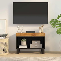 vidaXL Tv-bänk 60x33x43,5 cm massivt mangoträ