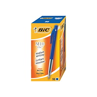BIC BIC M10 Clic - kulspetspenna - blå (paket om 50)