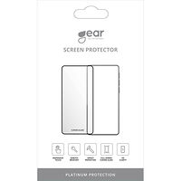 GEAR Glass Prot. Curved Black Frame 3D PLATINUM iPhone 15 Plus/16 Plus