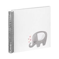 WALTHER Walther Kids Album Wire-O 25x25 cm Elephant Hearting