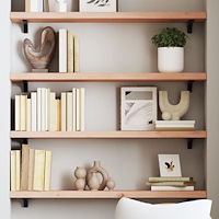 vidaXL Hyllplan 80x20x4 cm obehandlad massiv ek