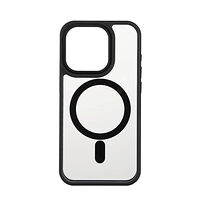 ONSALA Back Bumper Clear Case MagSerie iPhone 15 Pro Clear Case Black Bumper