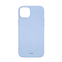 ONSALA Back Sil Touch Recycled MagSerie iPhone 15 Plus Light Blue