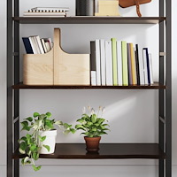 vidaXL Vägghylla mörkbrun 100x50x2 cm behandlad massiv ek