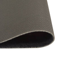 vidaXL Köksmatta maskintvättbar kaffe svart 45x150 cm sammet