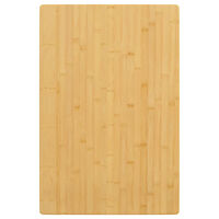 vidaXL Bordsskiva 40x60x2,5 cm bambu
