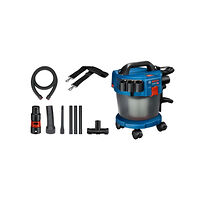 Bosch Group Bosch GAS 18V-10 L Professional Svart, Blå