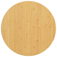 vidaXL Bordsskiva Ø70x2,5 cm bambu