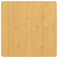 vidaXL Bordsskiva 60x60x1,5 cm bambu