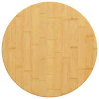 vidaXL Bordsskiva Ø40x2,5 cm bambu