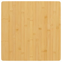 vidaXL Bordsskiva 60x60x2,5 cm bambu