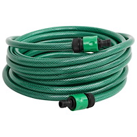 vidaXL Poolslang grön 50 m PVC