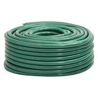 vidaXL Trädgårdsslang grön 1" 50 m PVC