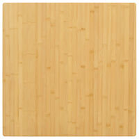 vidaXL Bordsskiva 70x70x1,5 cm bambu