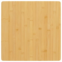 vidaXL Bordsskiva 50x50x2,5 cm bambu
