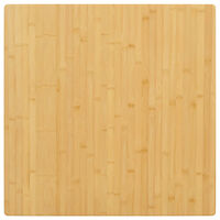 vidaXL Bordsskiva 90x90x4 cm bambu
