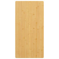 vidaXL Bordsskiva 50x100x1,5 cm bambu