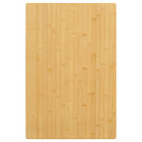 vidaXL Bordsskiva 60x100x1,5 cm bambu