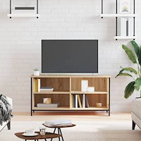 vidaXL Tv-bänk sonoma-ek 100x40x50 cm konstruerat trä