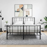 vidaXL Sängbord 2 st vit högglans 40x30x50 cm konstruerat trä