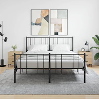 vidaXL Sängbord 2 st sonoma-ek 40x35x47,5 cm konstruerat trä