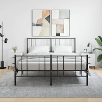 vidaXL Sängbord 2 st vit 40x35x47,5 cm konstruerat trä