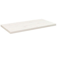 vidaXL Bordsskiva 80x40x2,5 cm massiv furu rektangulär