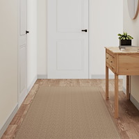 vidaXL Gångmatta sisallook beige 80x250 cm