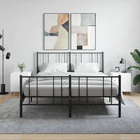 vidaXL Sängbord 2 st vit högglans 40x40x50 cm konstruerat trä