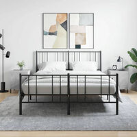 vidaXL Sängbord 2 st betonggrå 40x40x50 cm konstruerat trä